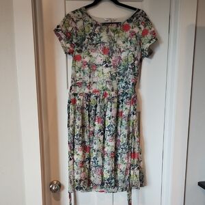 DownEast Multicolor Floral Dress